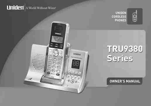 Uniden Cordless Telephone TRU9380-3-page_pdf
